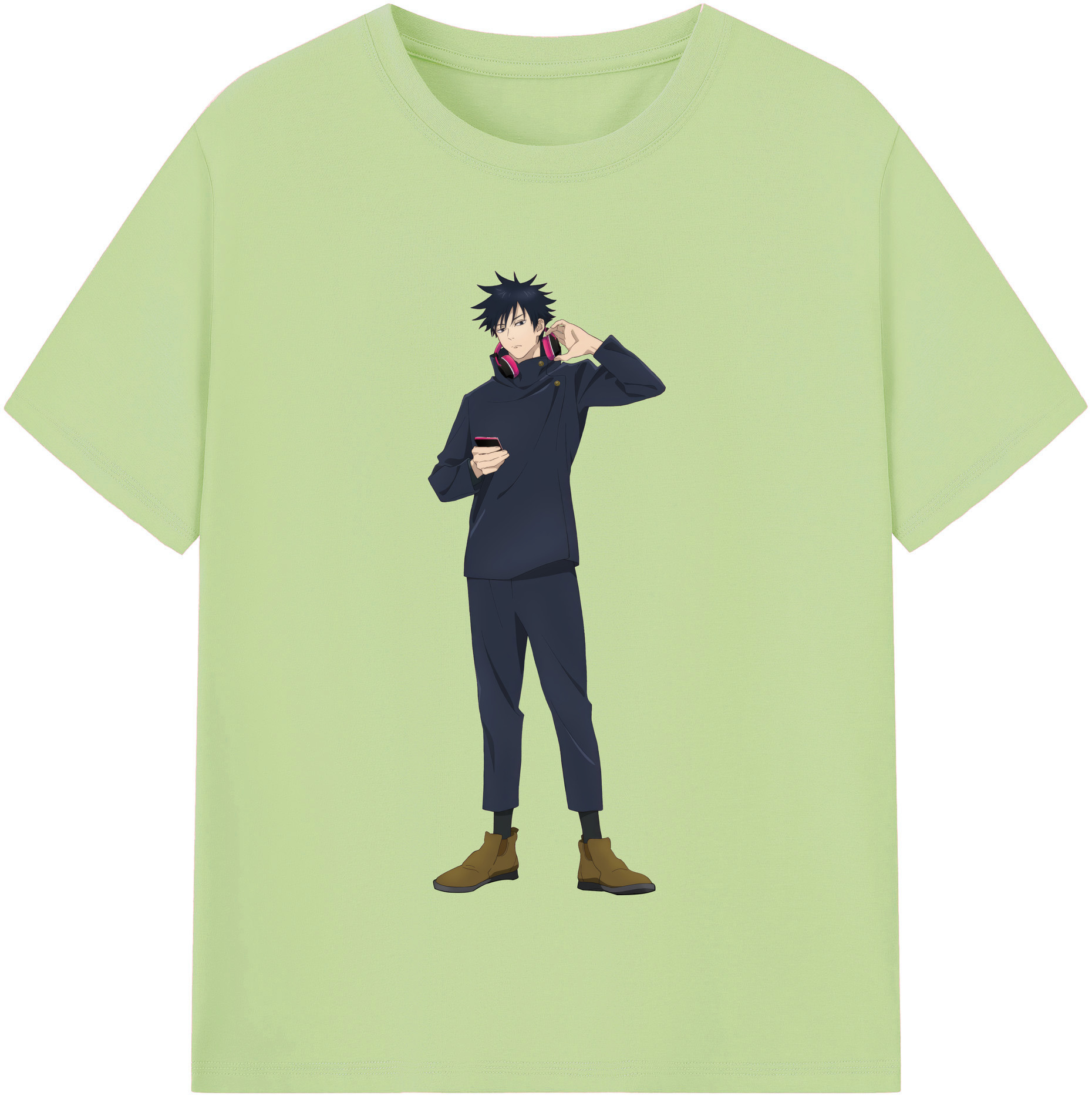 （画像用） 呪術廻戦 Jujutsu Kaisen 綿100％半袖Tシャツ（フロントプリント）